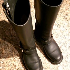 Frye Black Women's Motorcycle Boots